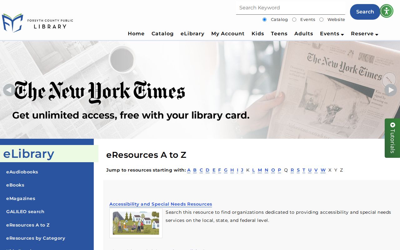 Forsyth County city directories in library databases