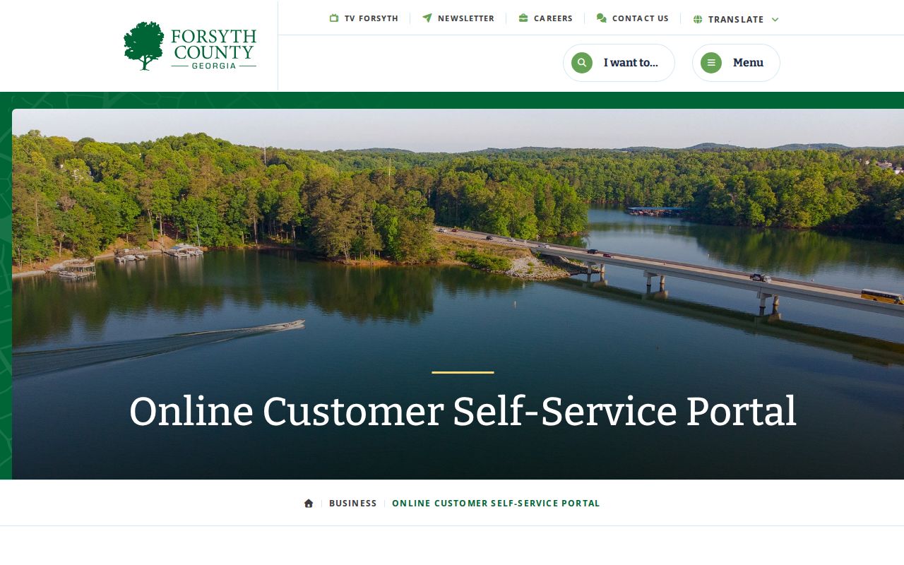 Forsyth County street directory permit search